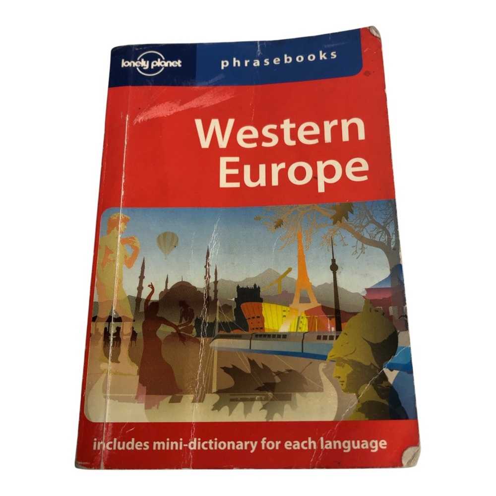 Western Europe by Karina Coates (Paperback) Lonely Planet travel guide  2007